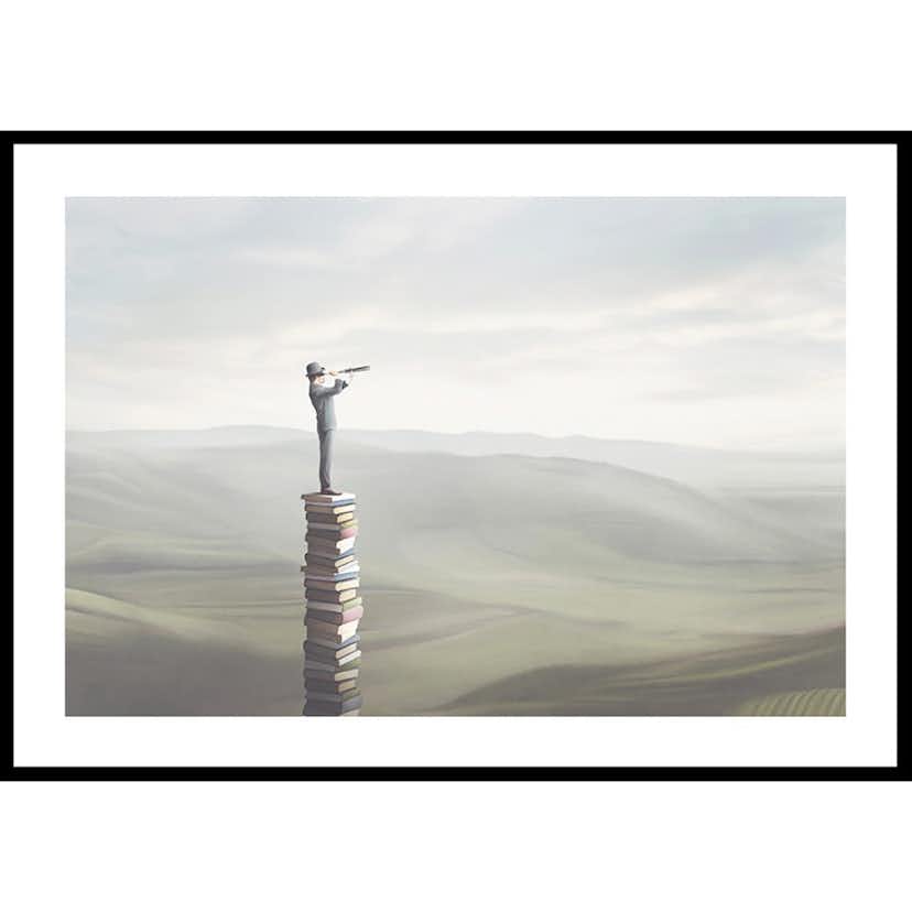 Poster Gallerix Tower Of Books