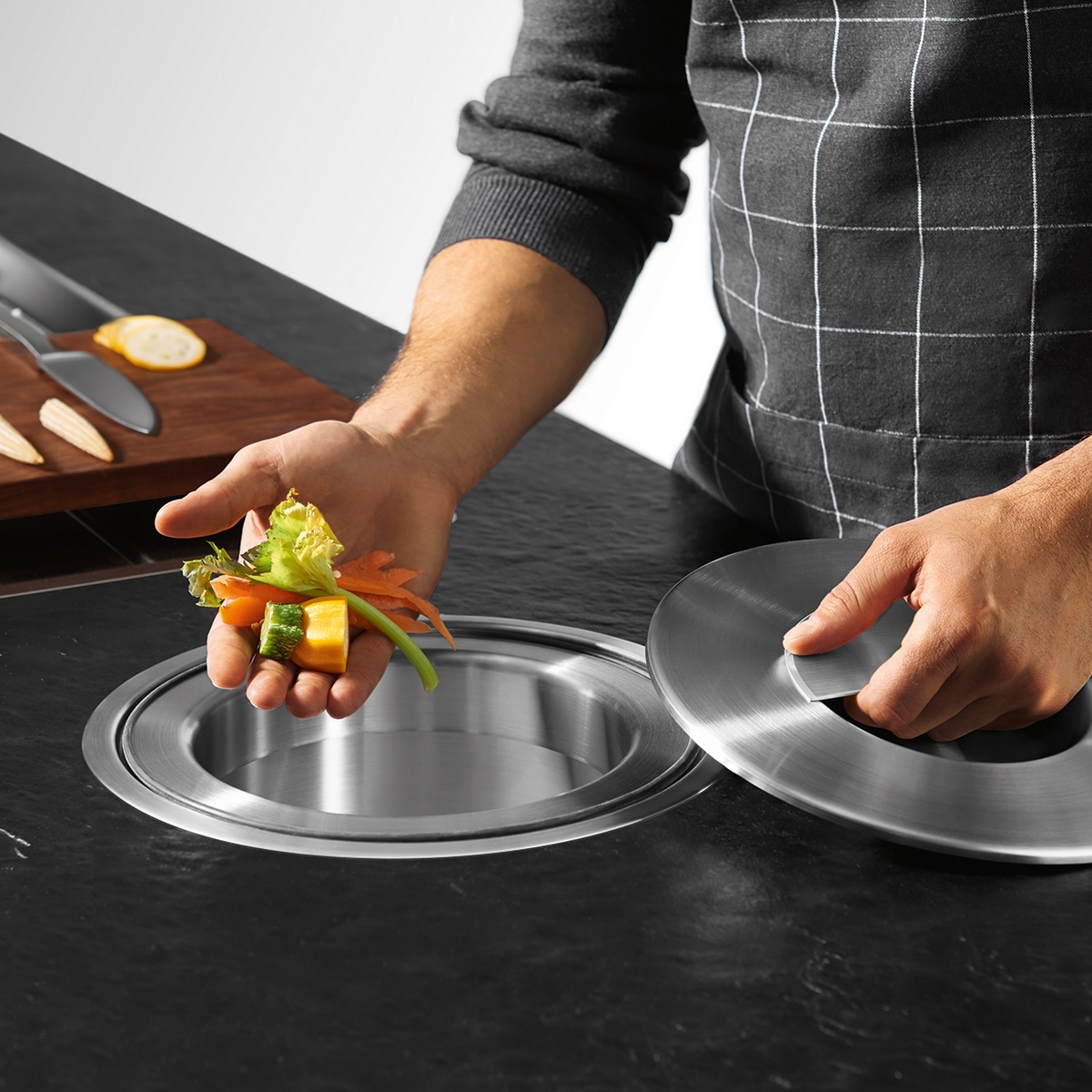 Källsorteringskärl Blanco Solon-F Trä