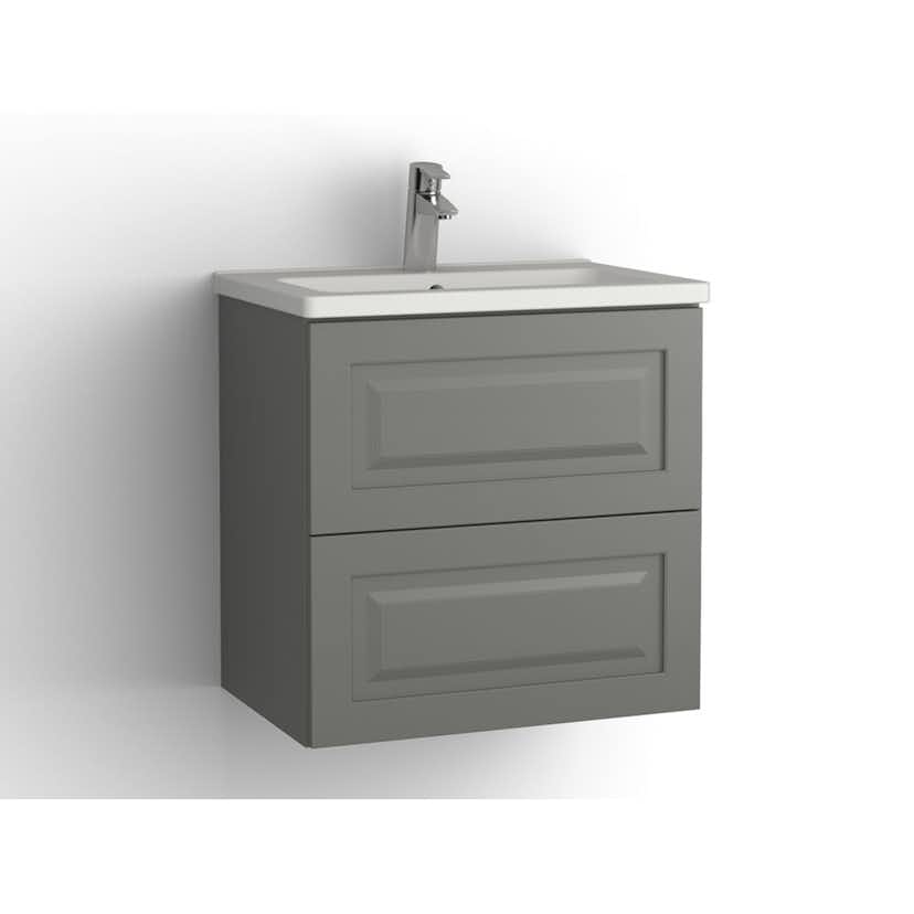 Tvättställsskåp Vedum Free 600 Compact med 2 Lådor