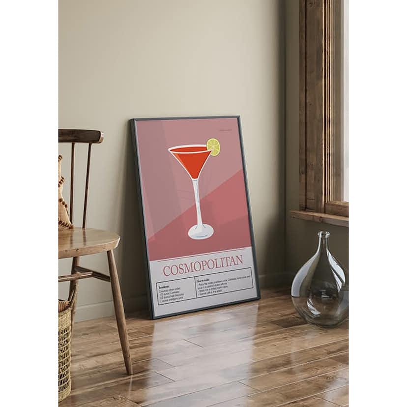 Poster Gallerix Cosmopolitan Cocktail