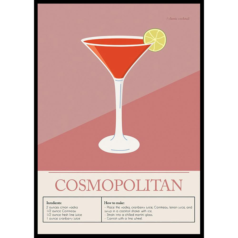 Poster Gallerix Cosmopolitan Cocktail