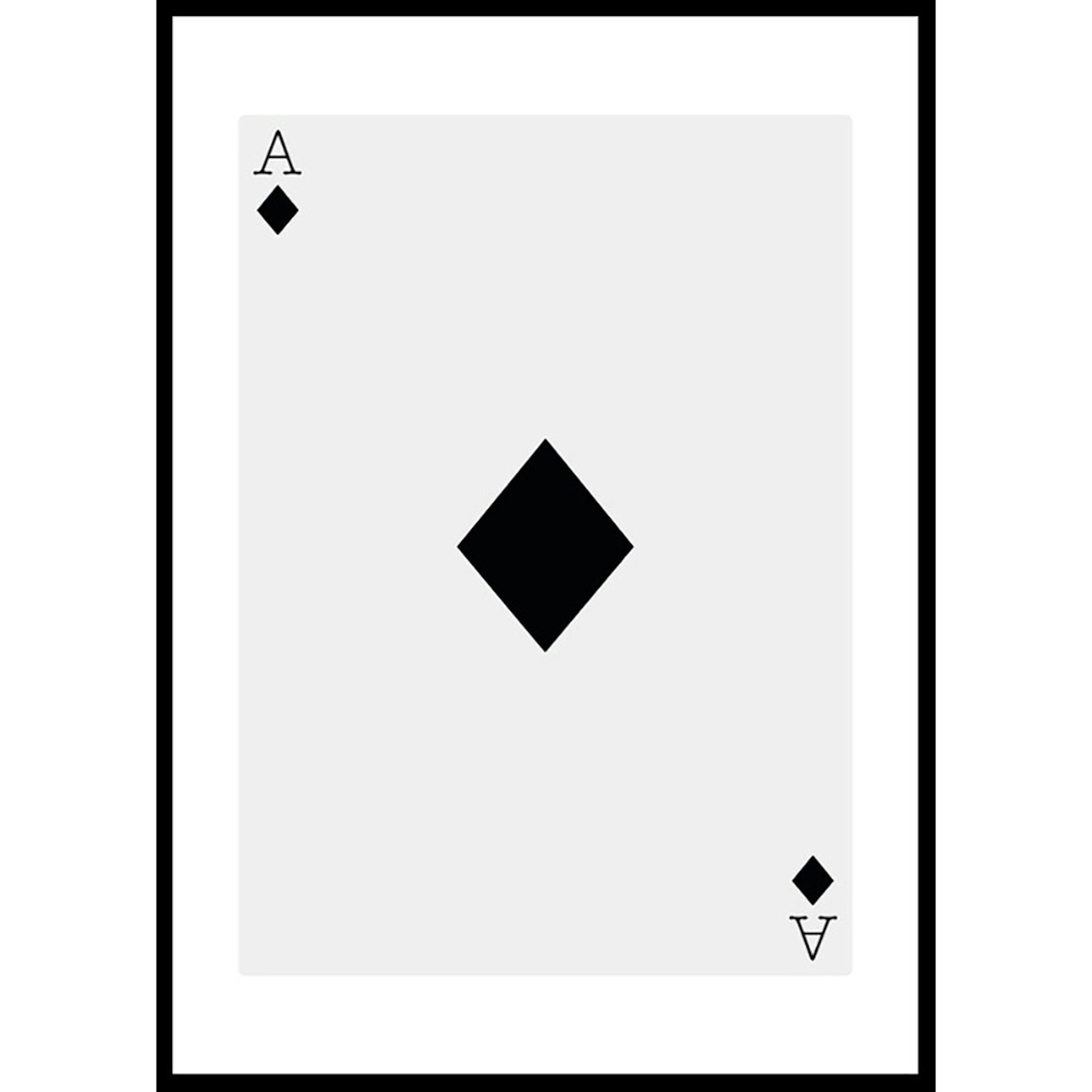 Poster Gallerix Ace Of Diamonds