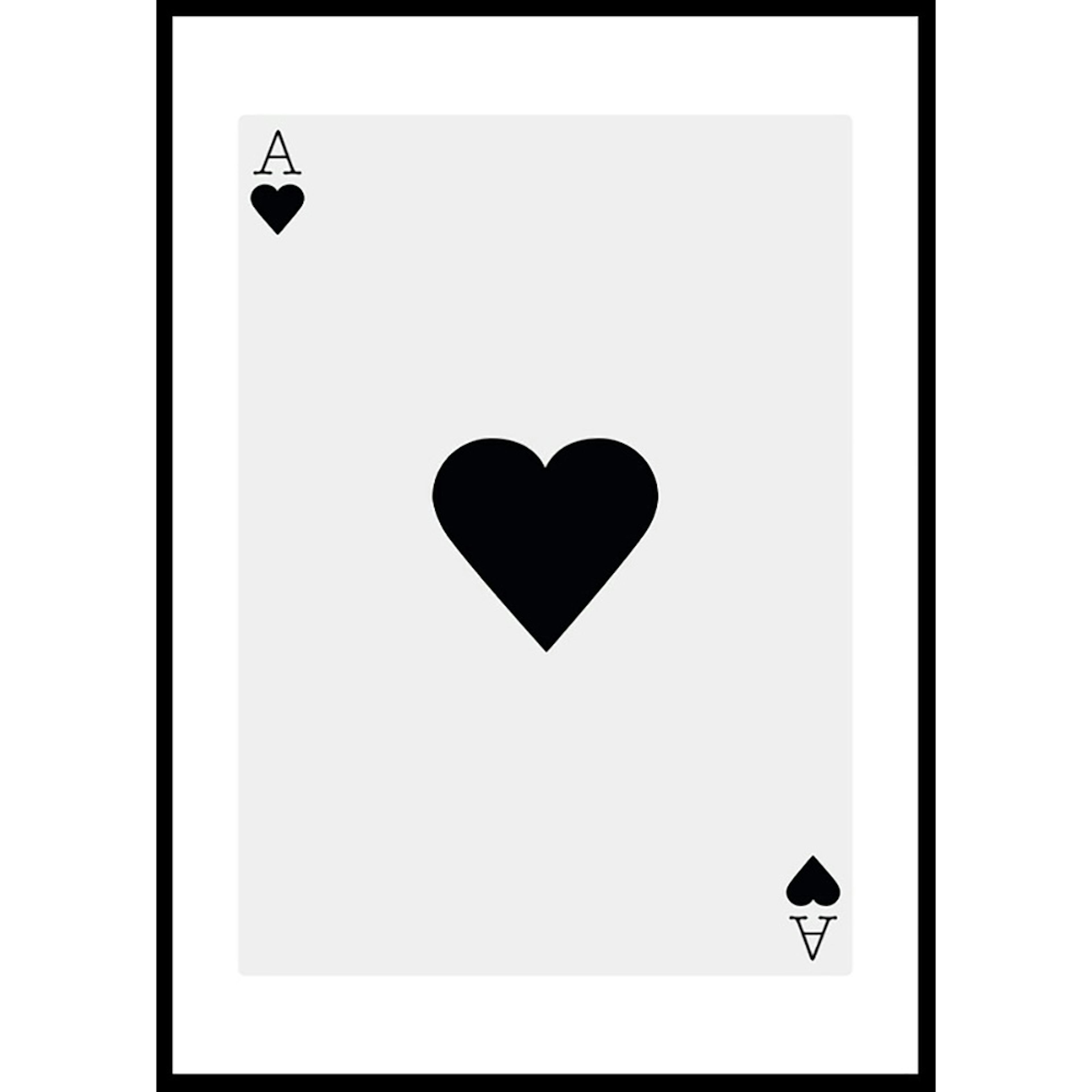 Poster Gallerix Ace Of Hearts