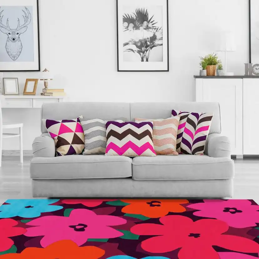 Wiltonmatta D-sign North Nong Blommor