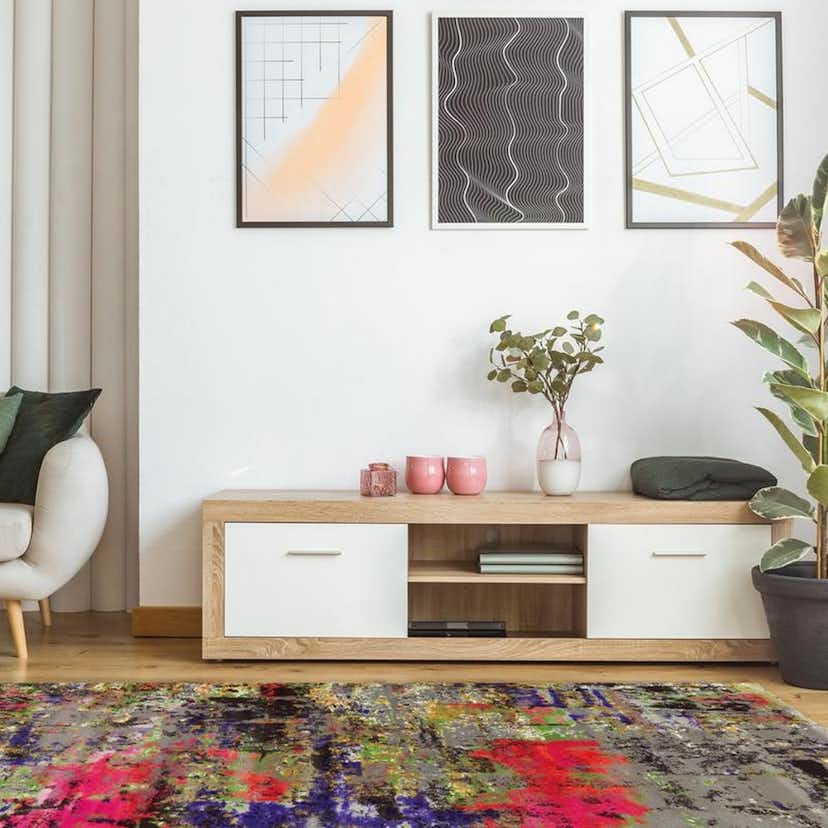 Handvävd Matta D-sign Pleabaie Nel