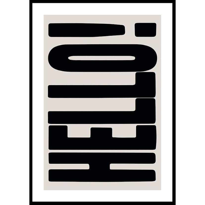 Poster Gallerix Hello!