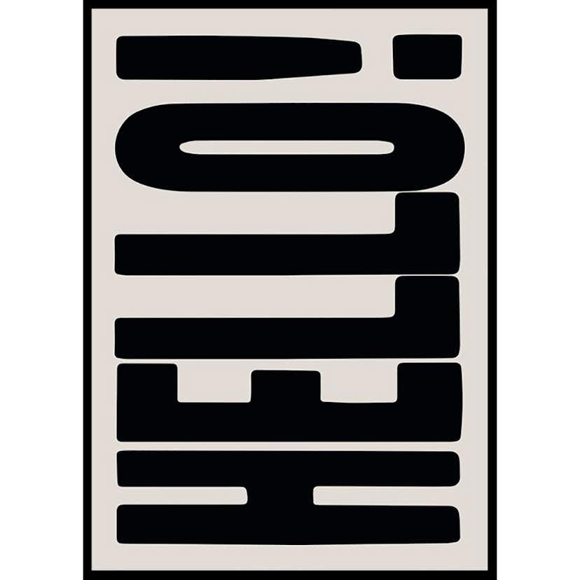 Poster Gallerix Hello!