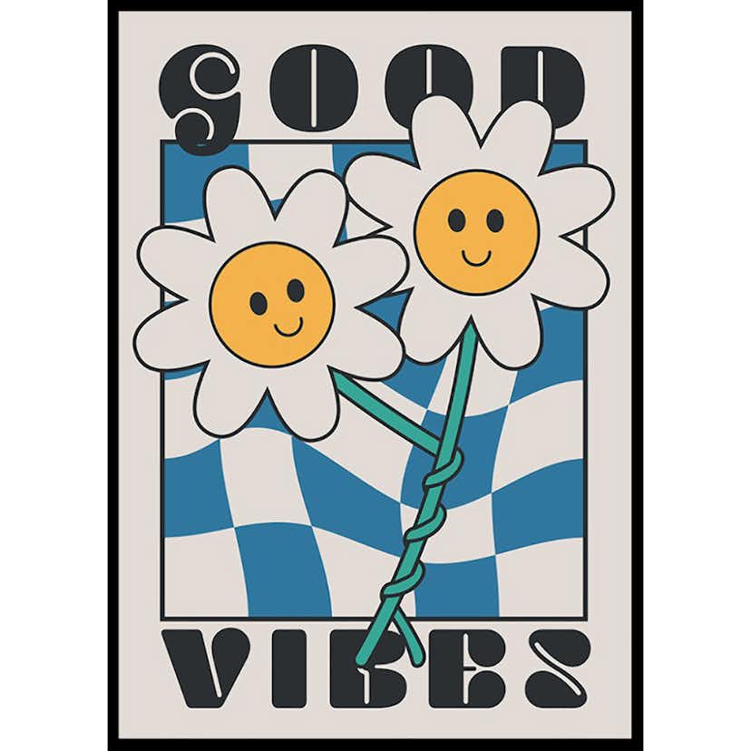 Poster Gallerix Good Vibes Smileys