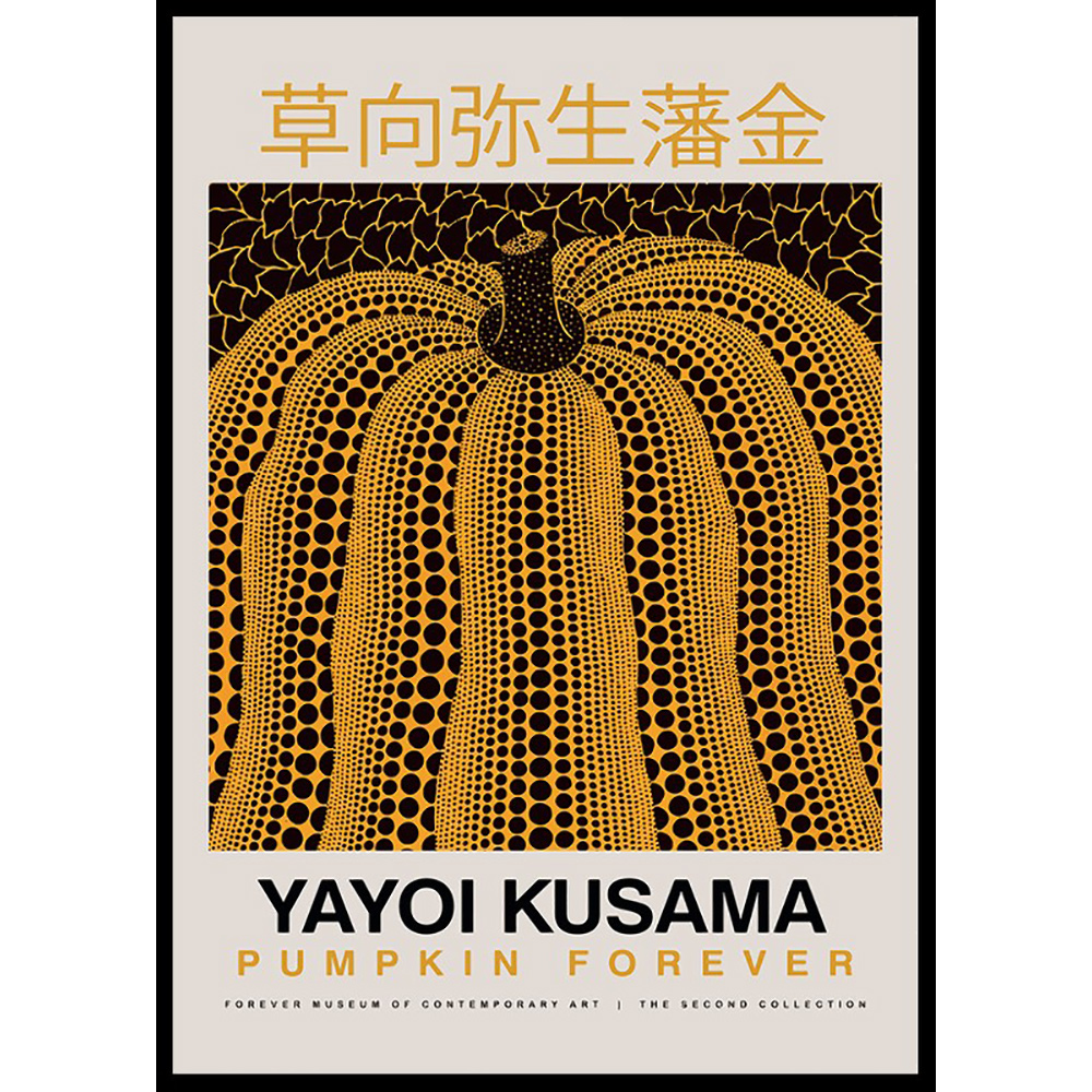 Poster Gallerix Pumpkin Forever Yayoi Kusama