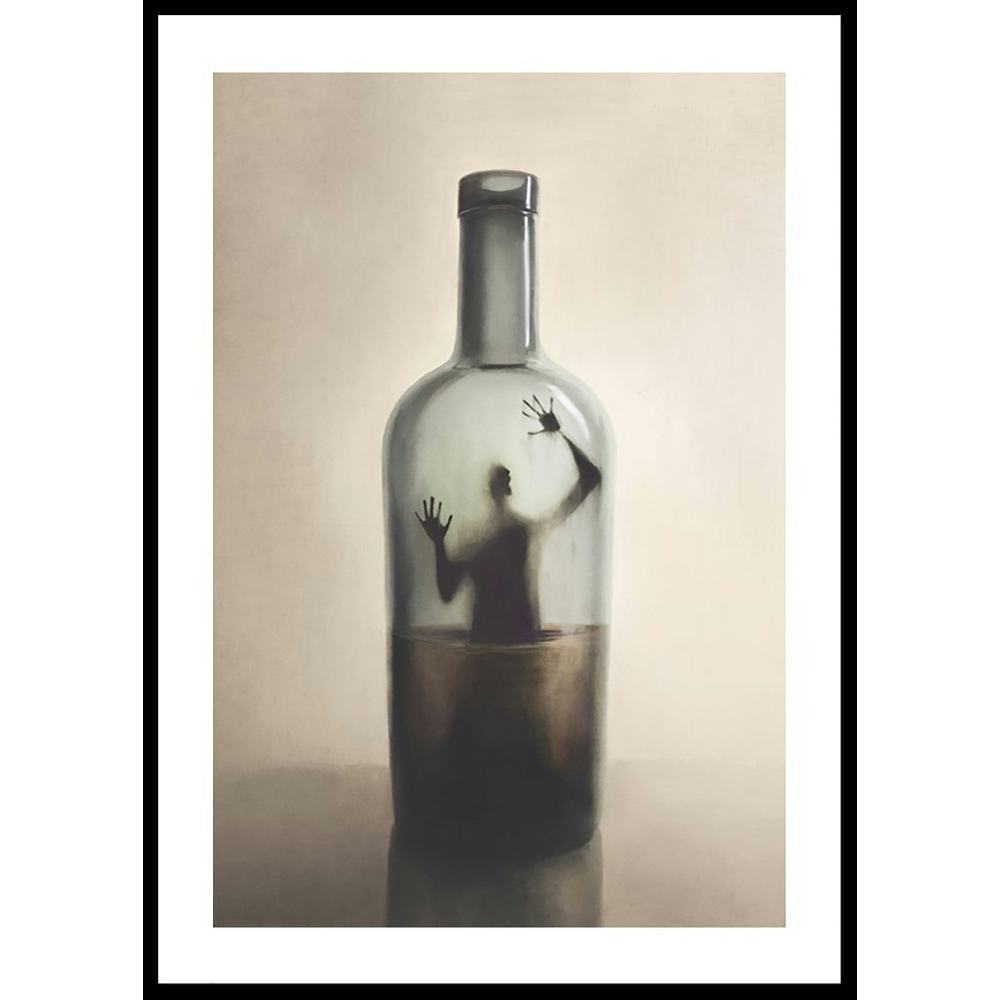 Poster Gallerix Bottle Imprisonment