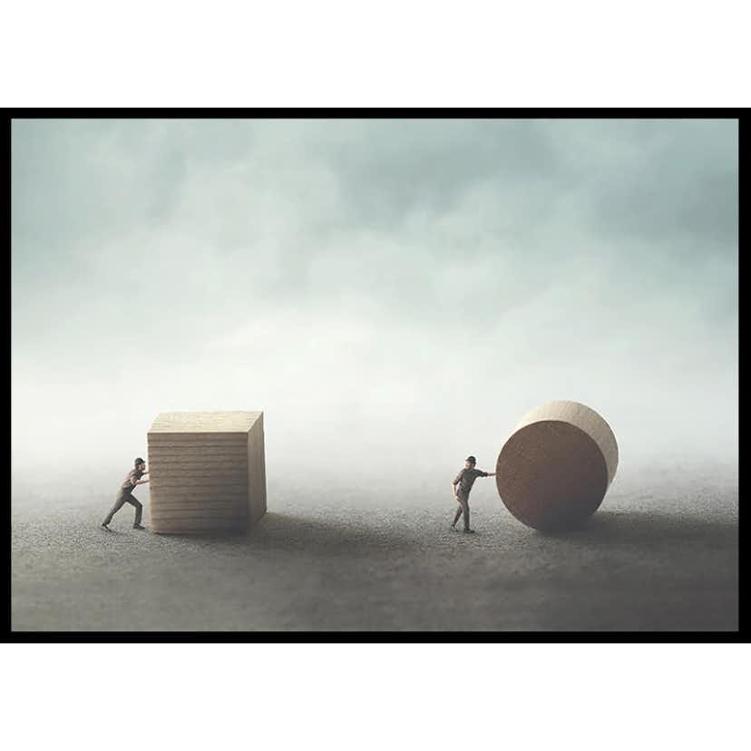 Poster Gallerix Different Strategies