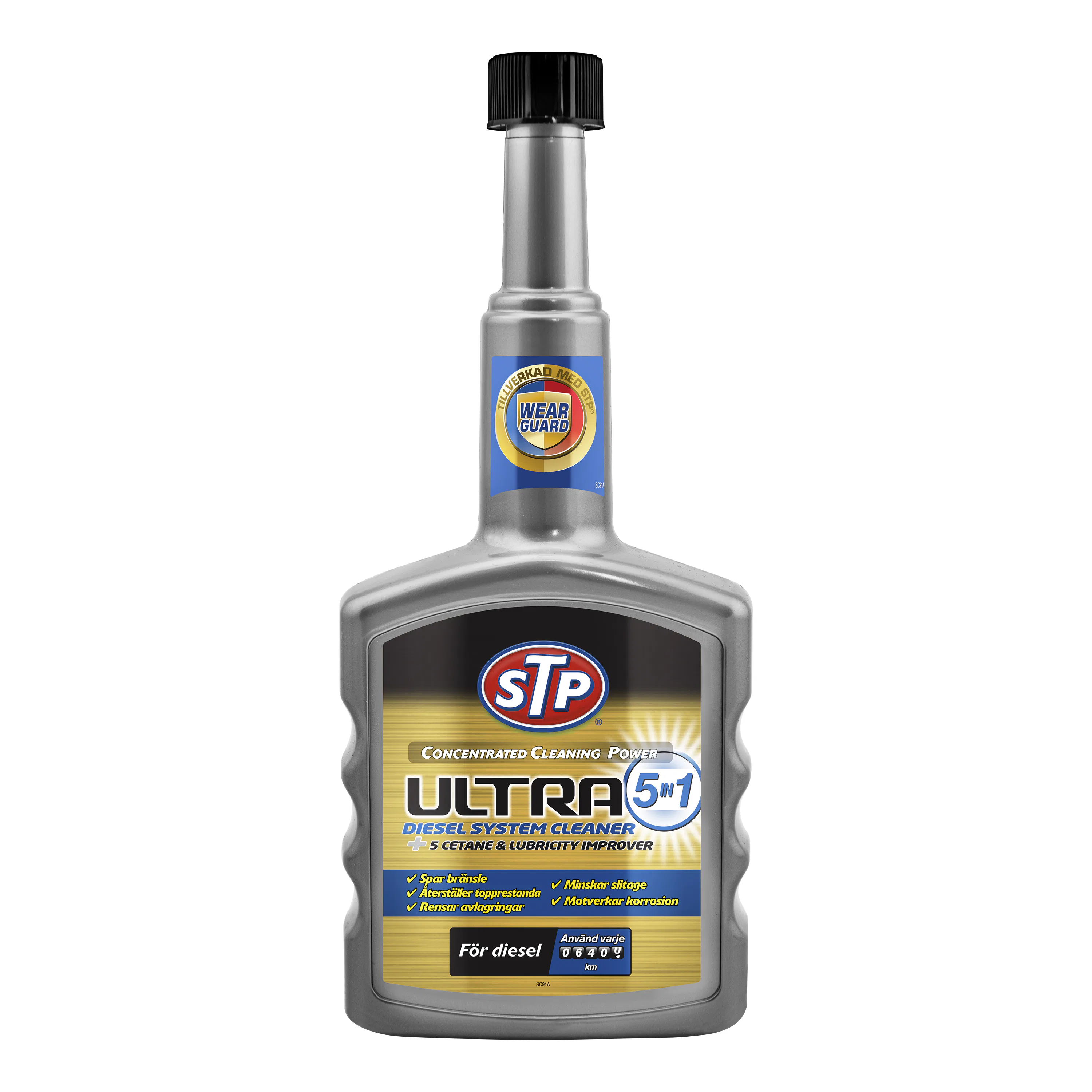 Bränsletillsats STP Ultra 5 in 1 Diesel 400ml