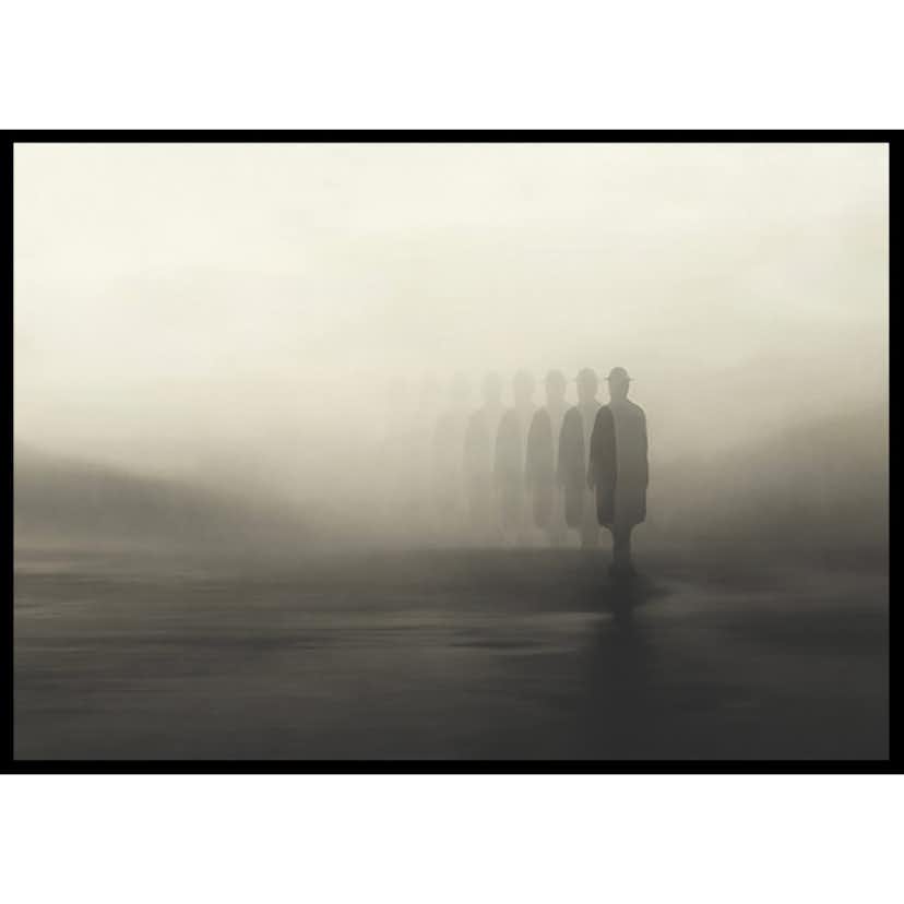 Poster Gallerix Disappearing Into The Fog