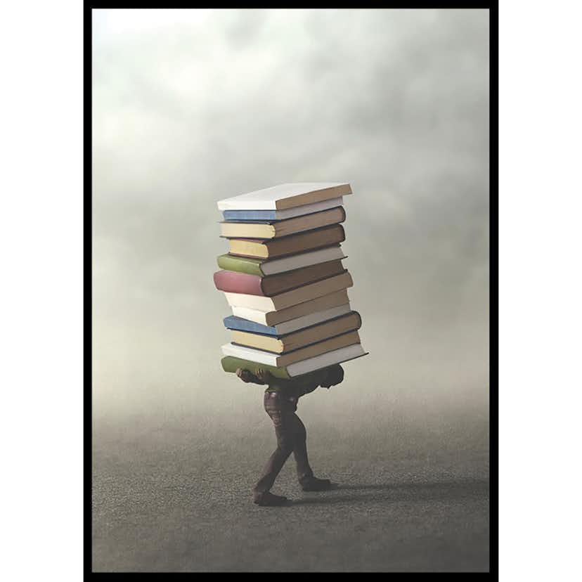 Poster Gallerix Weight On Shoulders