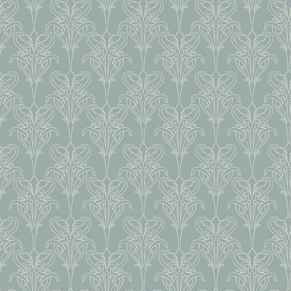 Tapet Duro Iris Blå 520-03