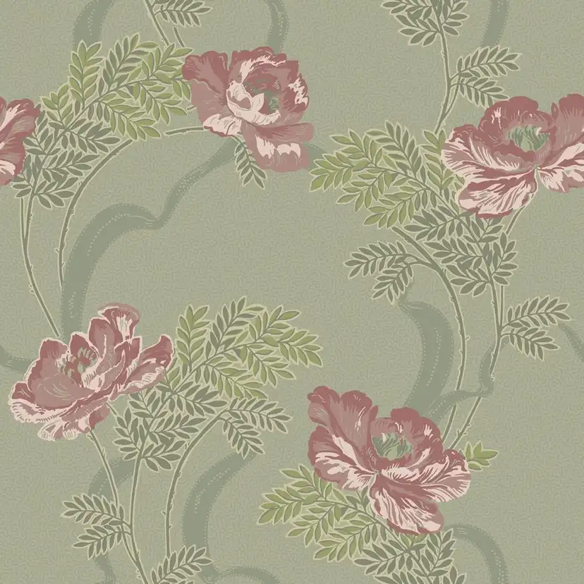 Tapet Duro Ovansjö Grön 521-02