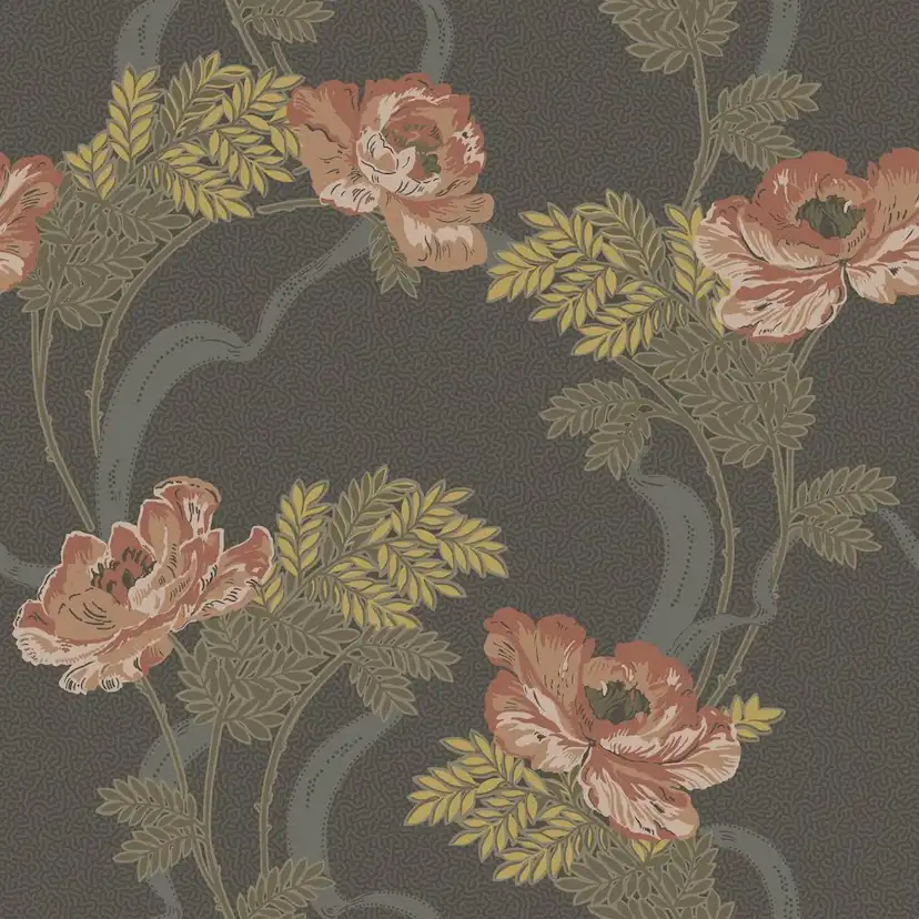 Tapet Duro Ovansjö Svart 521-03