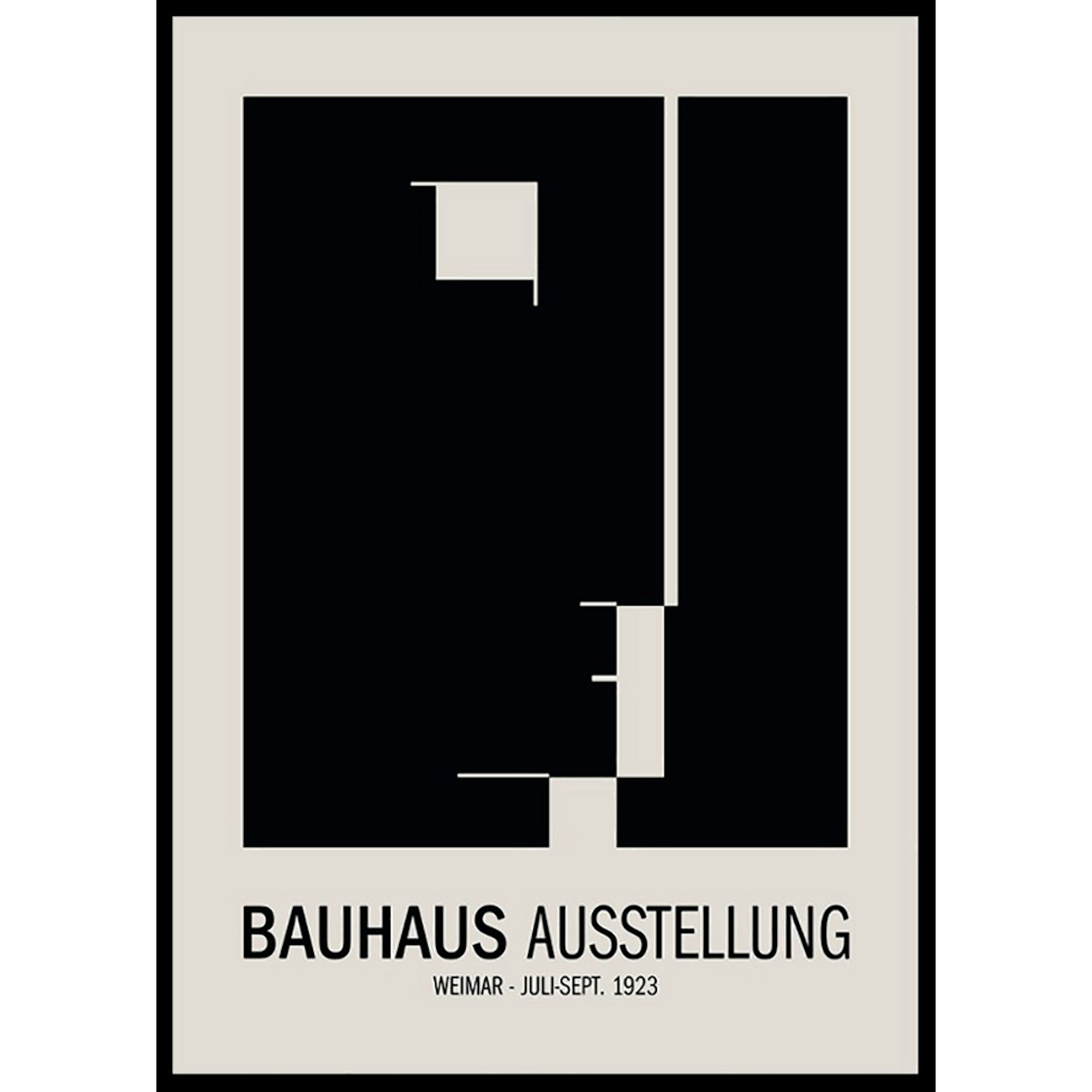 Poster Gallerix Bauhaus Ausstellung No3