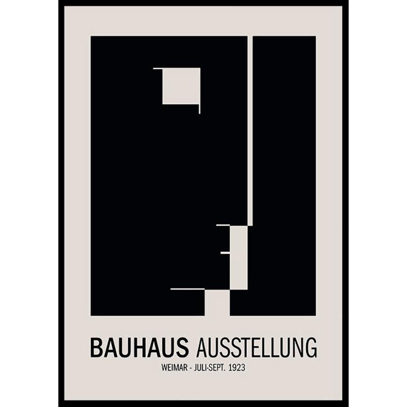 Poster Gallerix Bauhaus Ausstellung No3