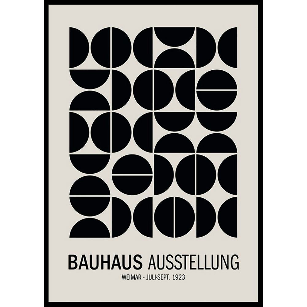 Poster Gallerix Bauhaus Ausstellung No1
