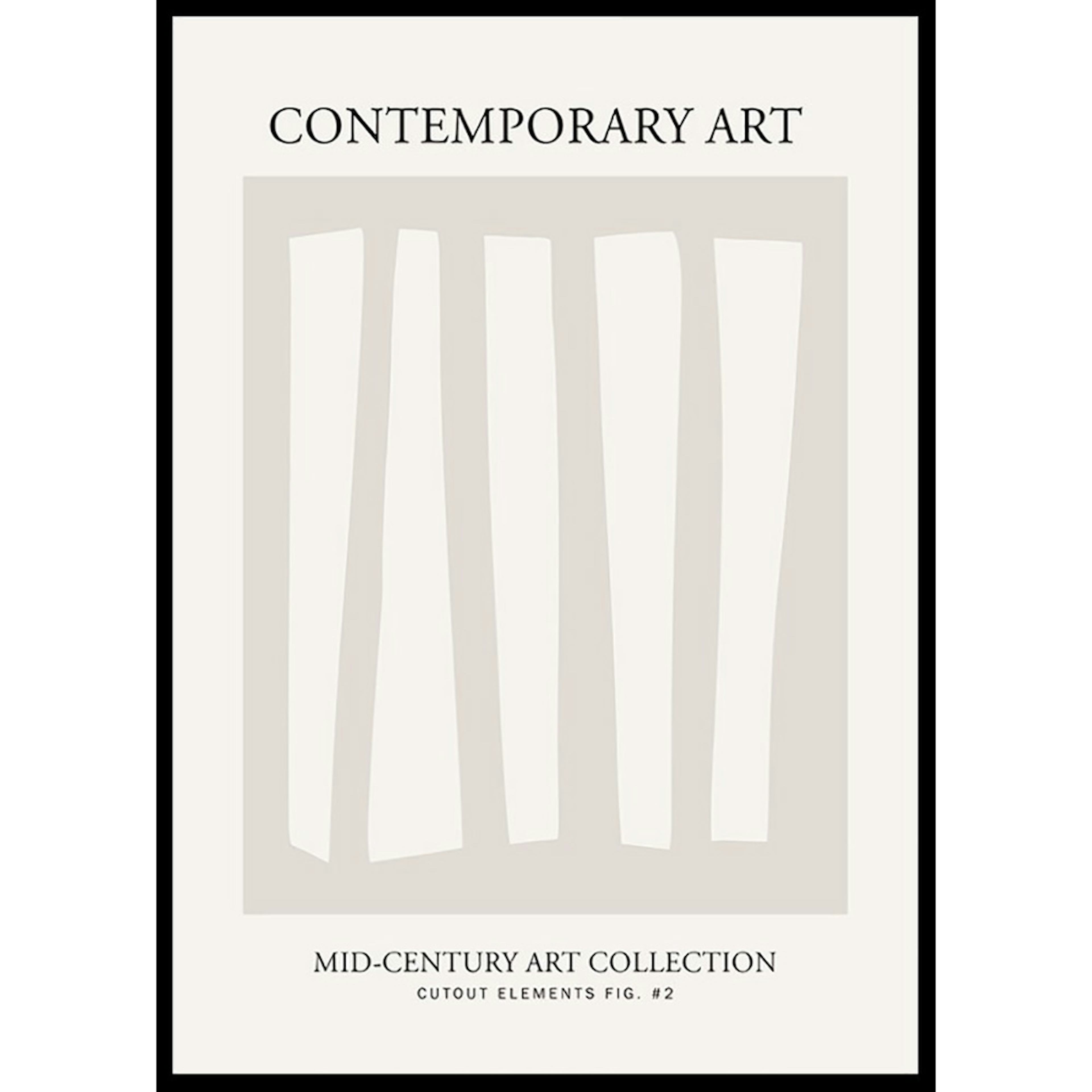 Poster Gallerix Contemporary Art No2