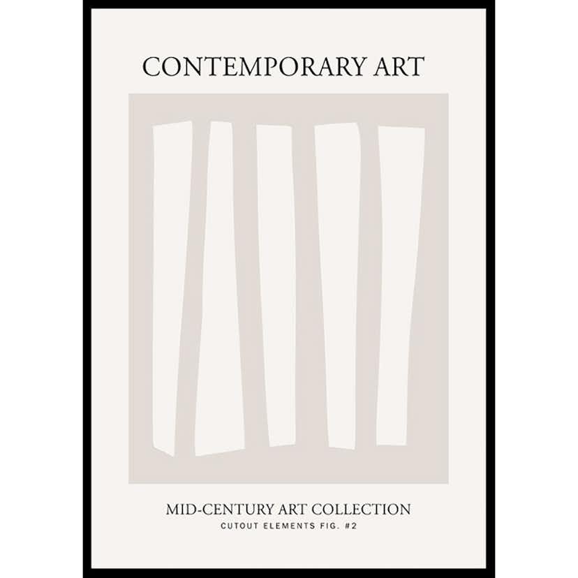 Poster Gallerix Contemporary Art No2