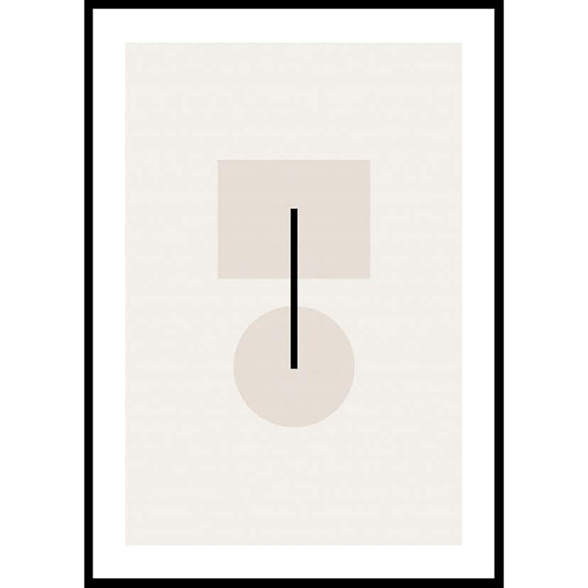 Poster Gallerix Abstract Simplicity No1