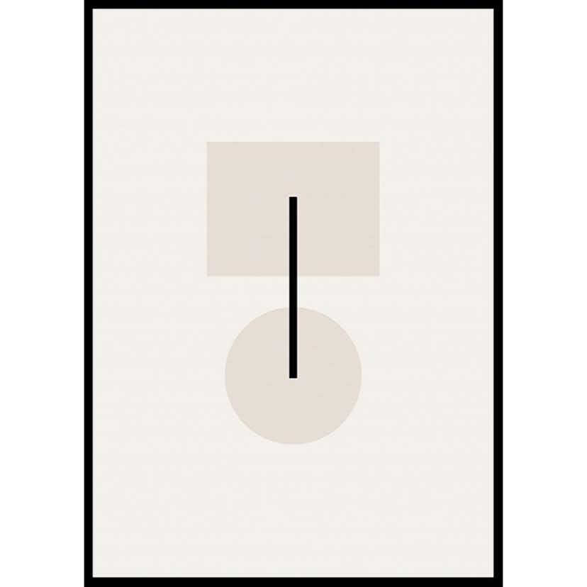 Poster Gallerix Abstract Simplicity No1