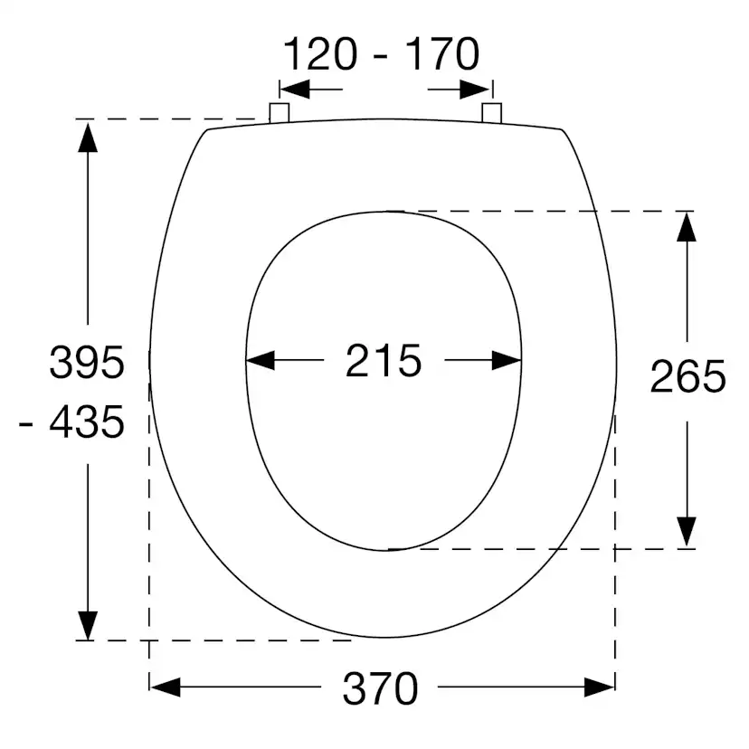 Toalettsits Pressalit Selandia 522