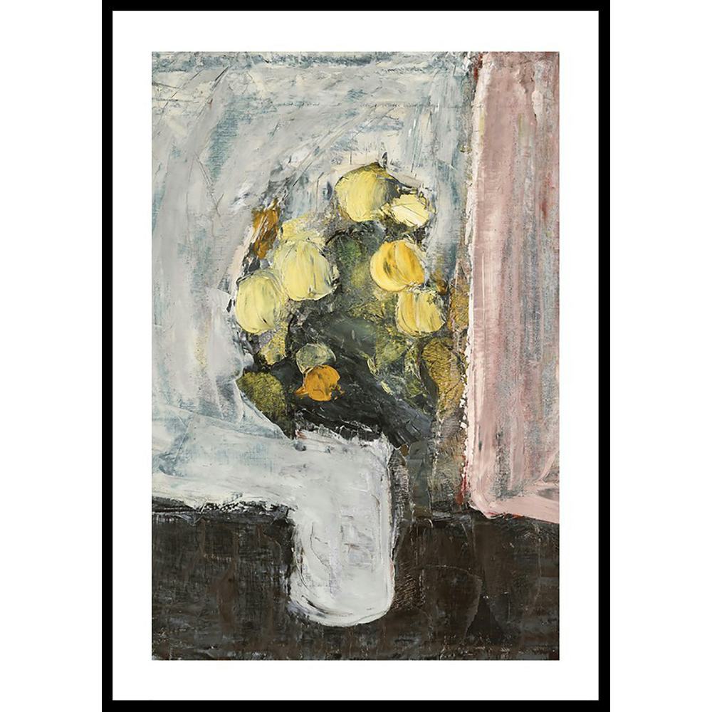 Poster Gallerix Opstilling Med Gule Blomster By Immanuel Ibsen