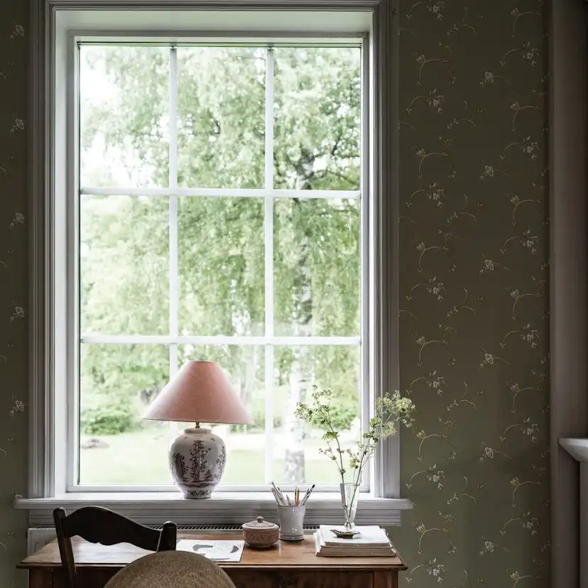 Tapet Duro Ekbacken Grön 523-03