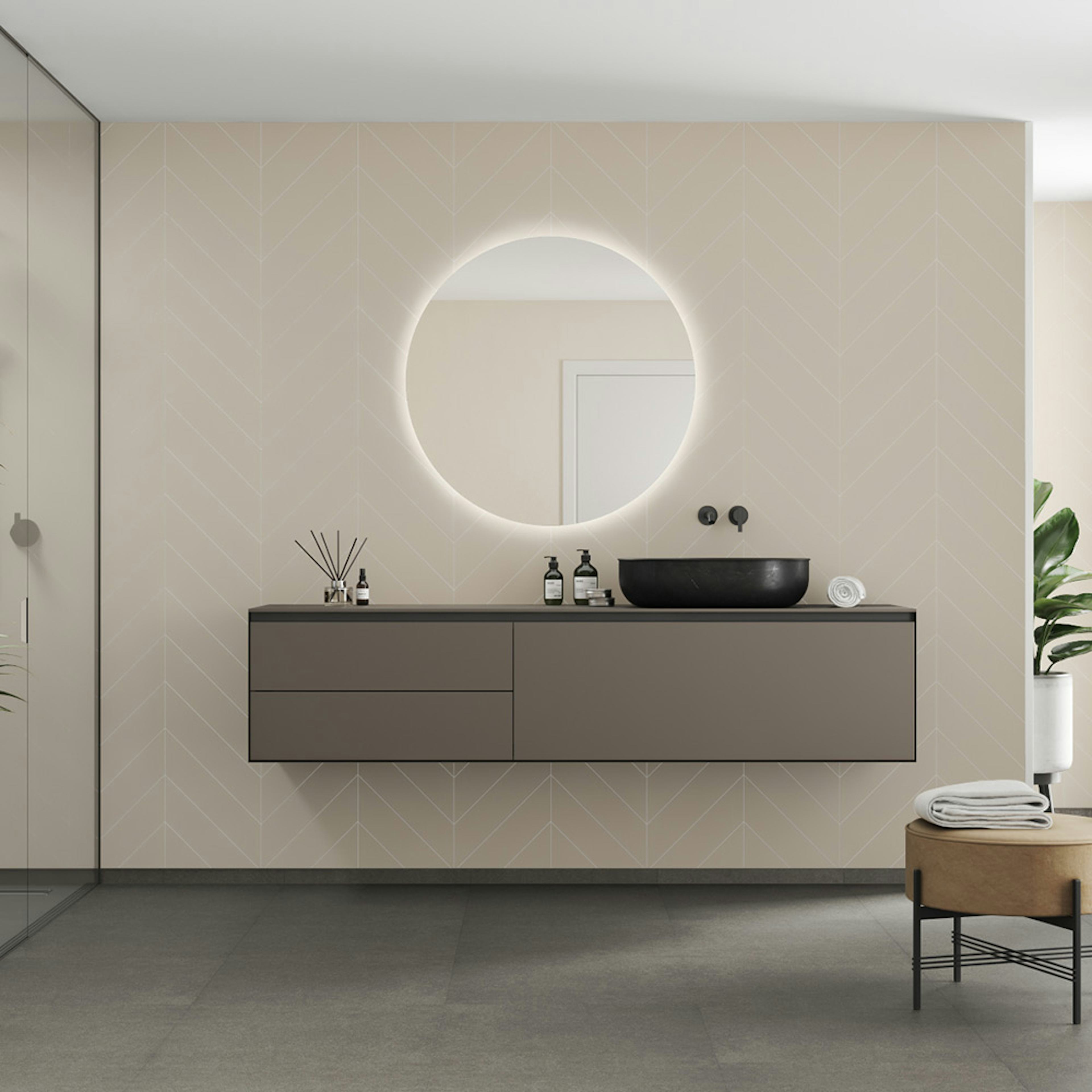 Våtrumsskiva Fibo 5233-M78 EM Light Sand 10x620x2400 mm