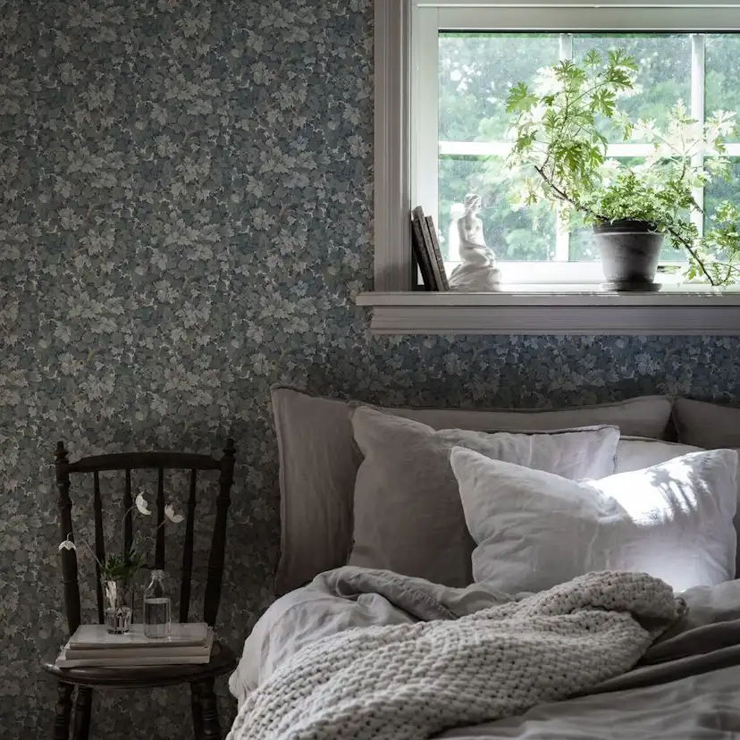 Tapet Duro Lilla Dockekulla Blå 524-03