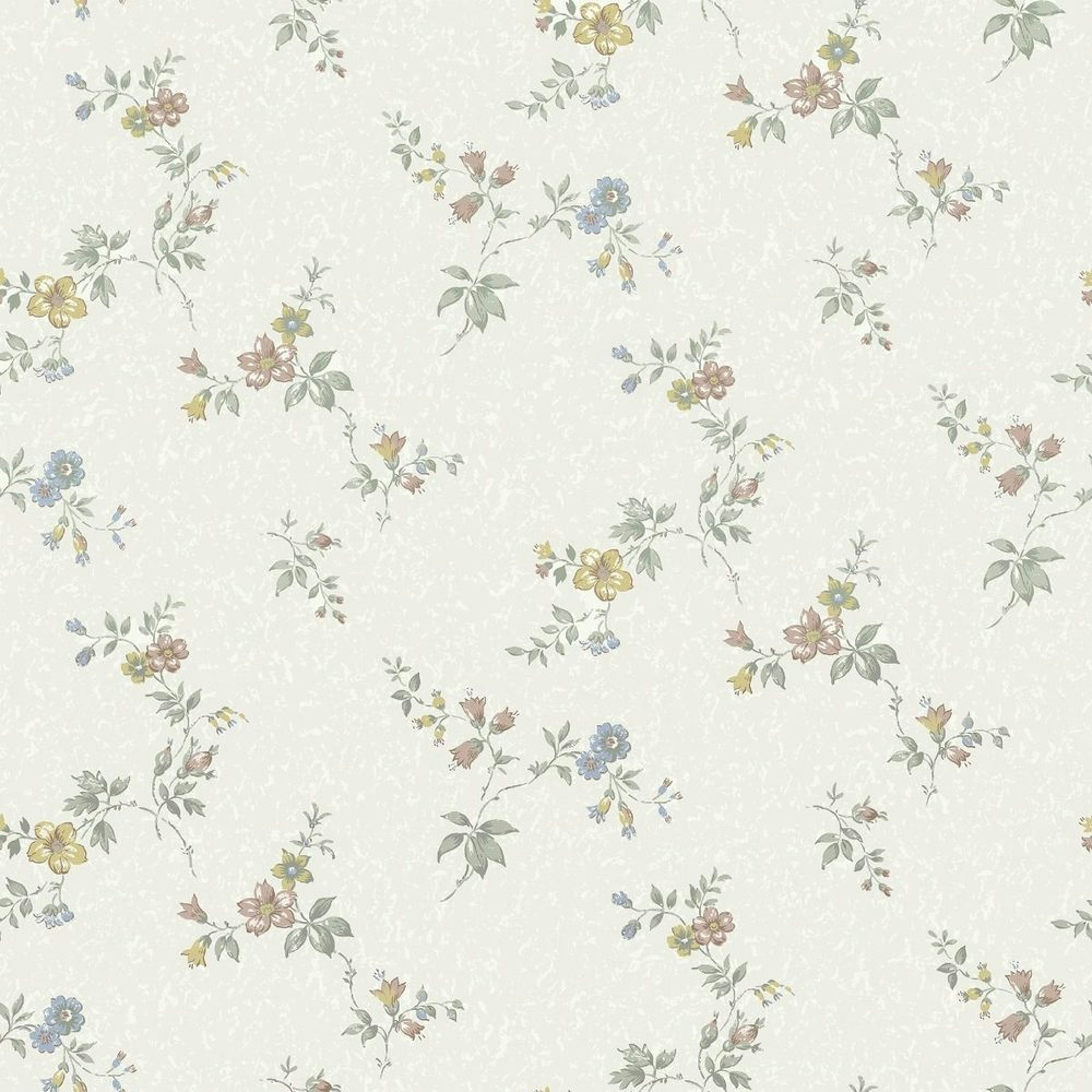 Tapet Duro Kerstin Vit/multi 525-01