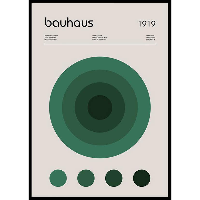 Poster Gallerix Bauhaus Art No18