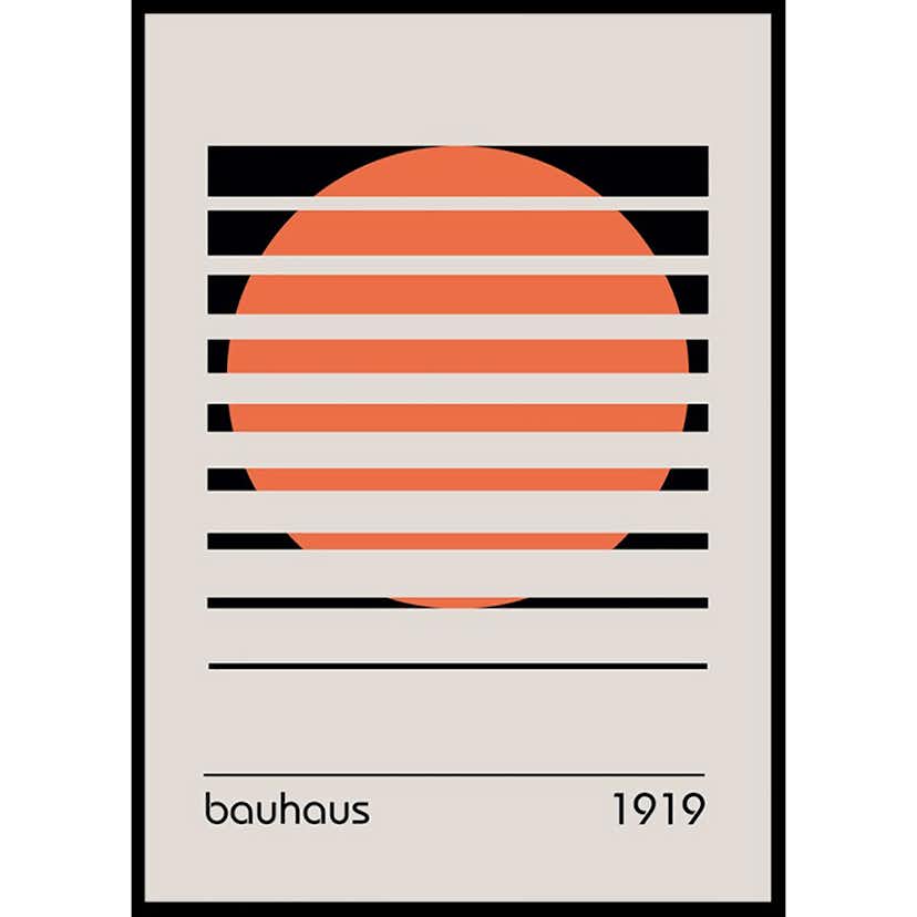 Poster Gallerix Bauhaus Art No19