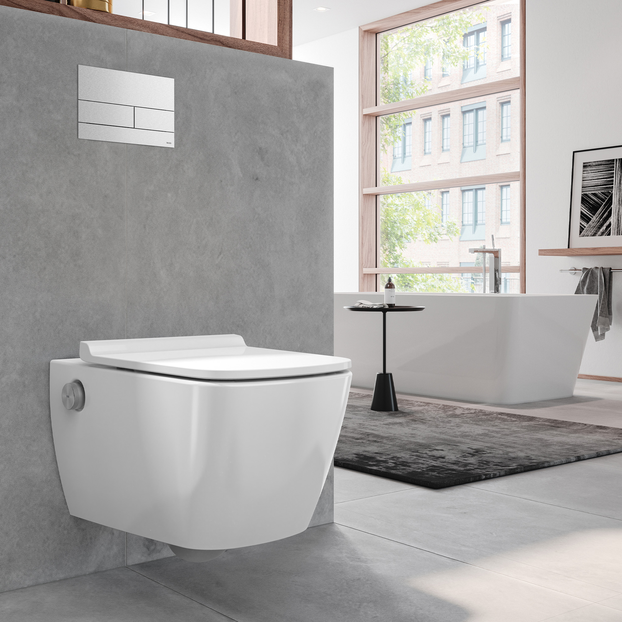 Vägghängd Duschtoalett TECE Neo