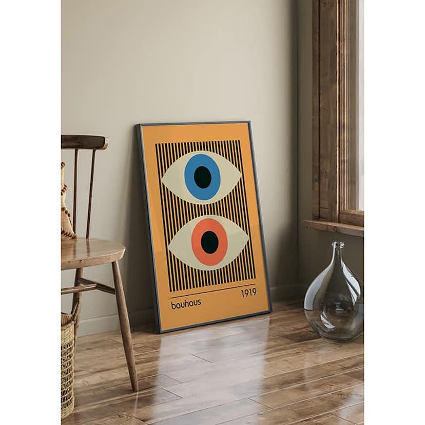 Poster Gallerix Bauhaus Eyes No1