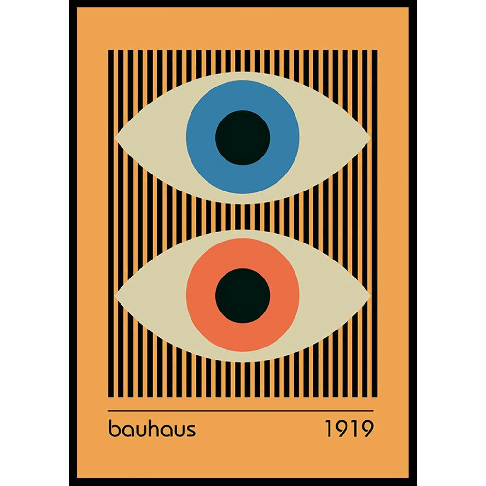 Poster Gallerix Bauhaus Eyes No1
