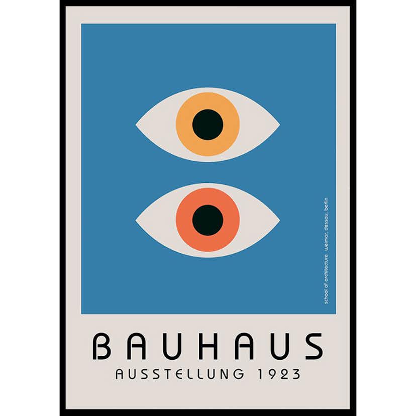 Poster Gallerix Bauhaus Eyes No2