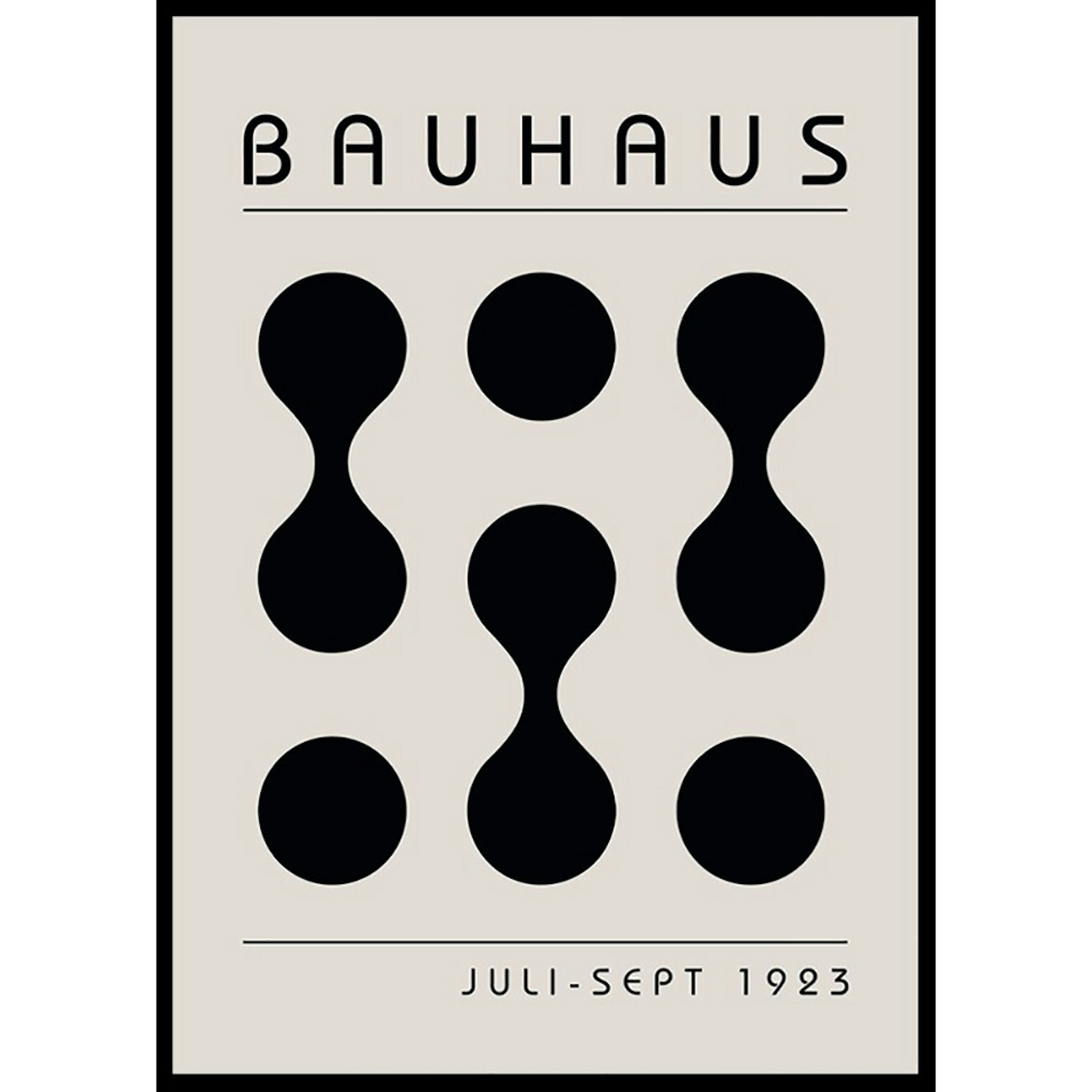 Poster Gallerix Bauhaus Art No24
