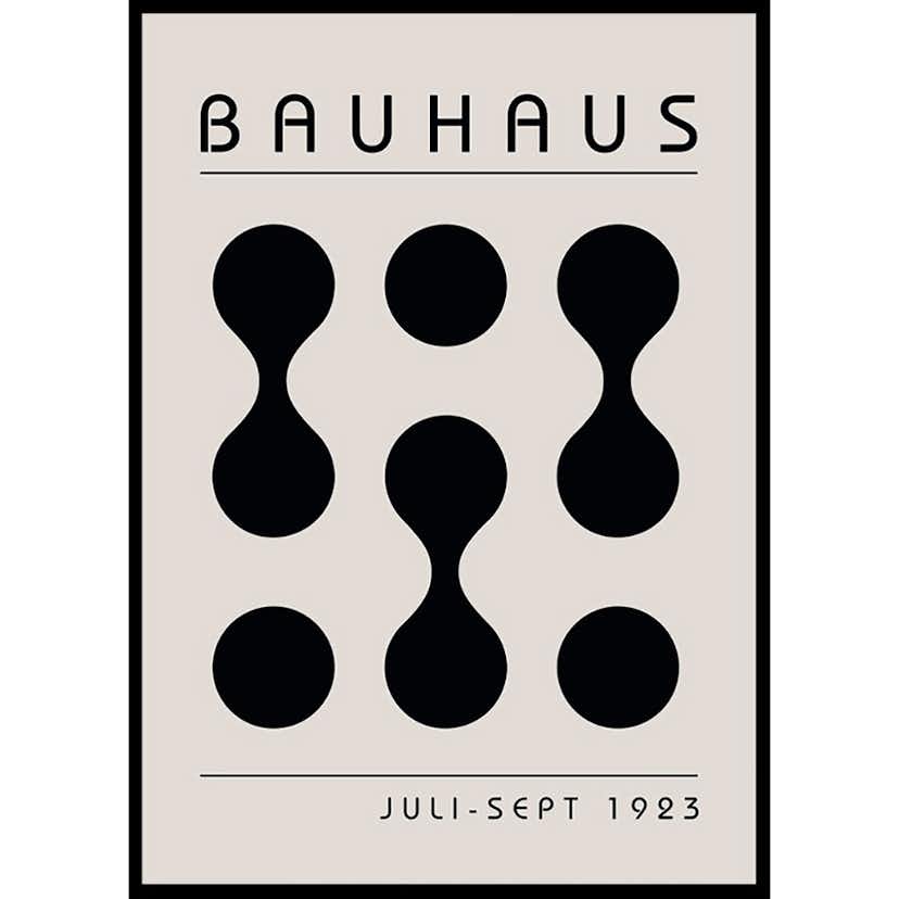 Poster Gallerix Bauhaus Art No24