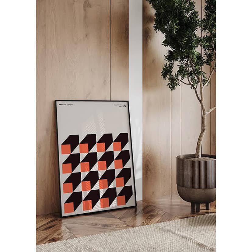 Poster Gallerix Abstract Elements No2