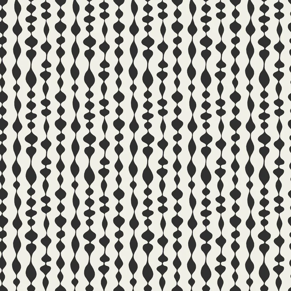 Tapet Duro Margaret Rose Svart 527-05