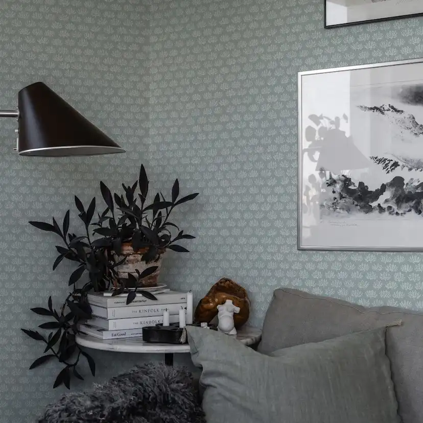 Tapet Duro Majken Blå 528-03