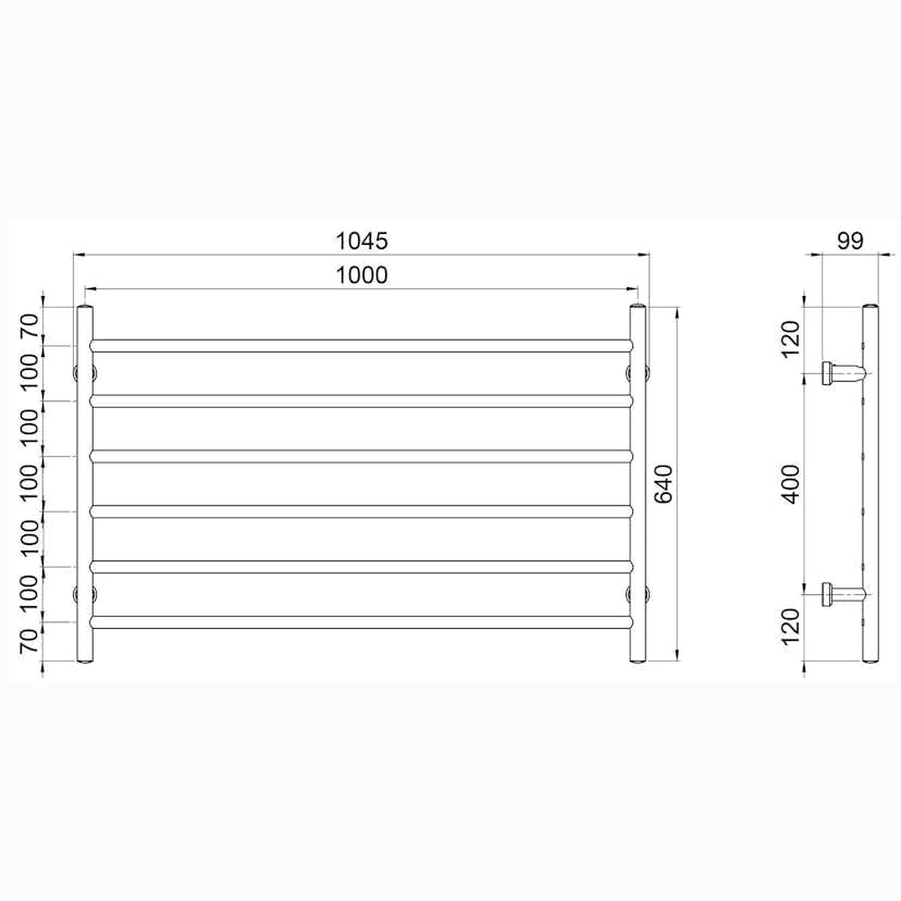 Handdukstork REJ Design Largo 100646