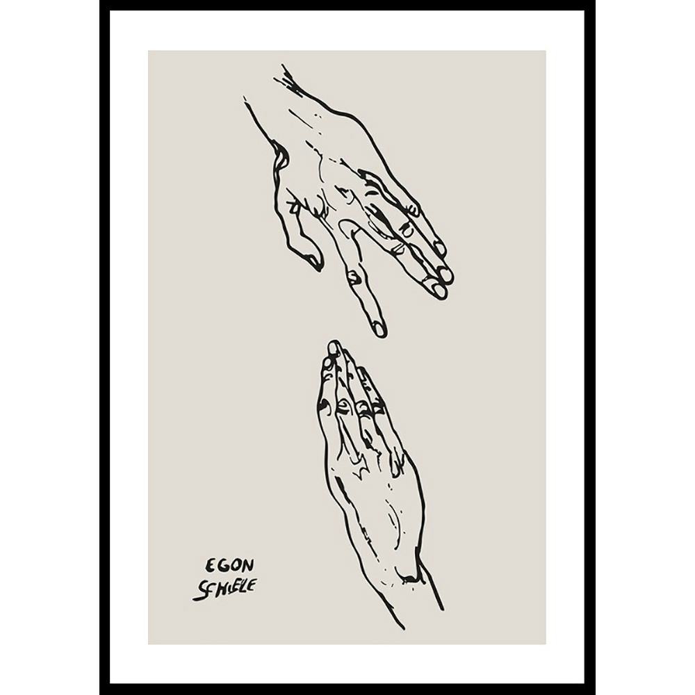 Poster Gallerix Egon Schiele Art Hands