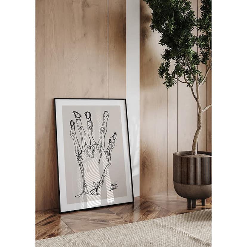 Poster Gallerix Egon Schiele Hand