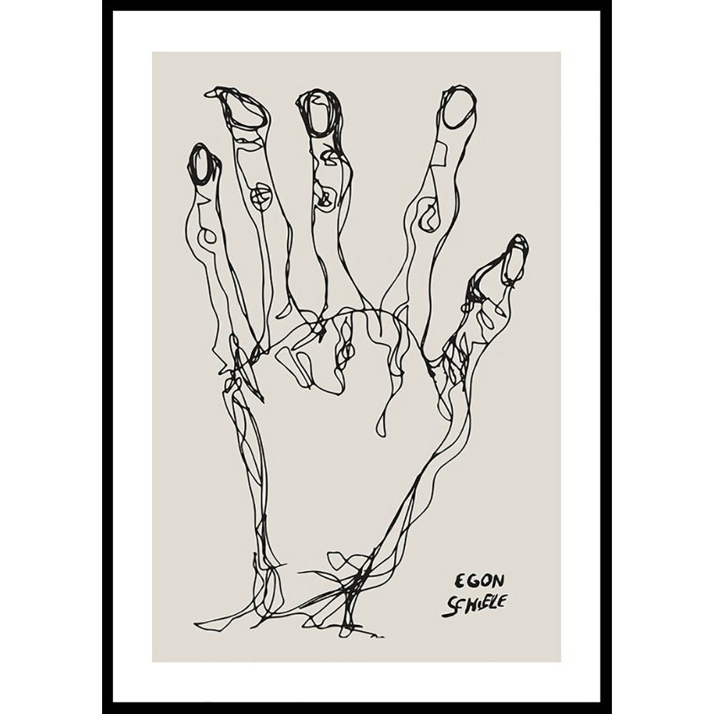 Poster Gallerix Egon Schiele Hand