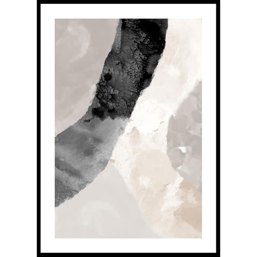 Poster Gallerix Watercolor Layers No3